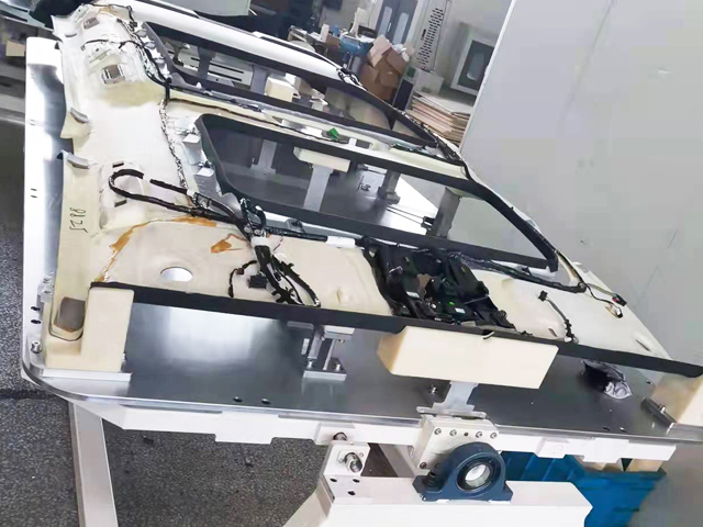 汽車頂棚裝飾工裝配臺